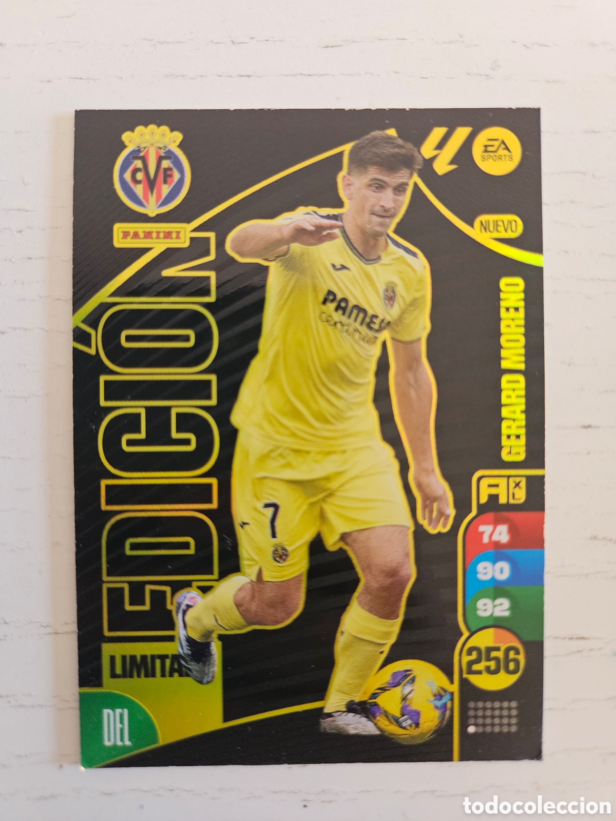 Cromos de F&uacute;tbol: Adrenalyn XL Edici&oacute;n Limitada GERARD MORENO 2024-25