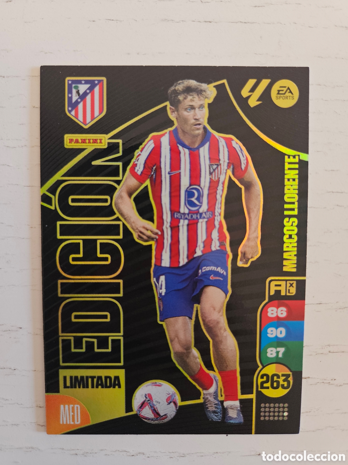 Cromos de F&uacute;tbol: Adrenalyn XL Edici&oacute;n Limitada MARCOS LLORENTE 2024-25