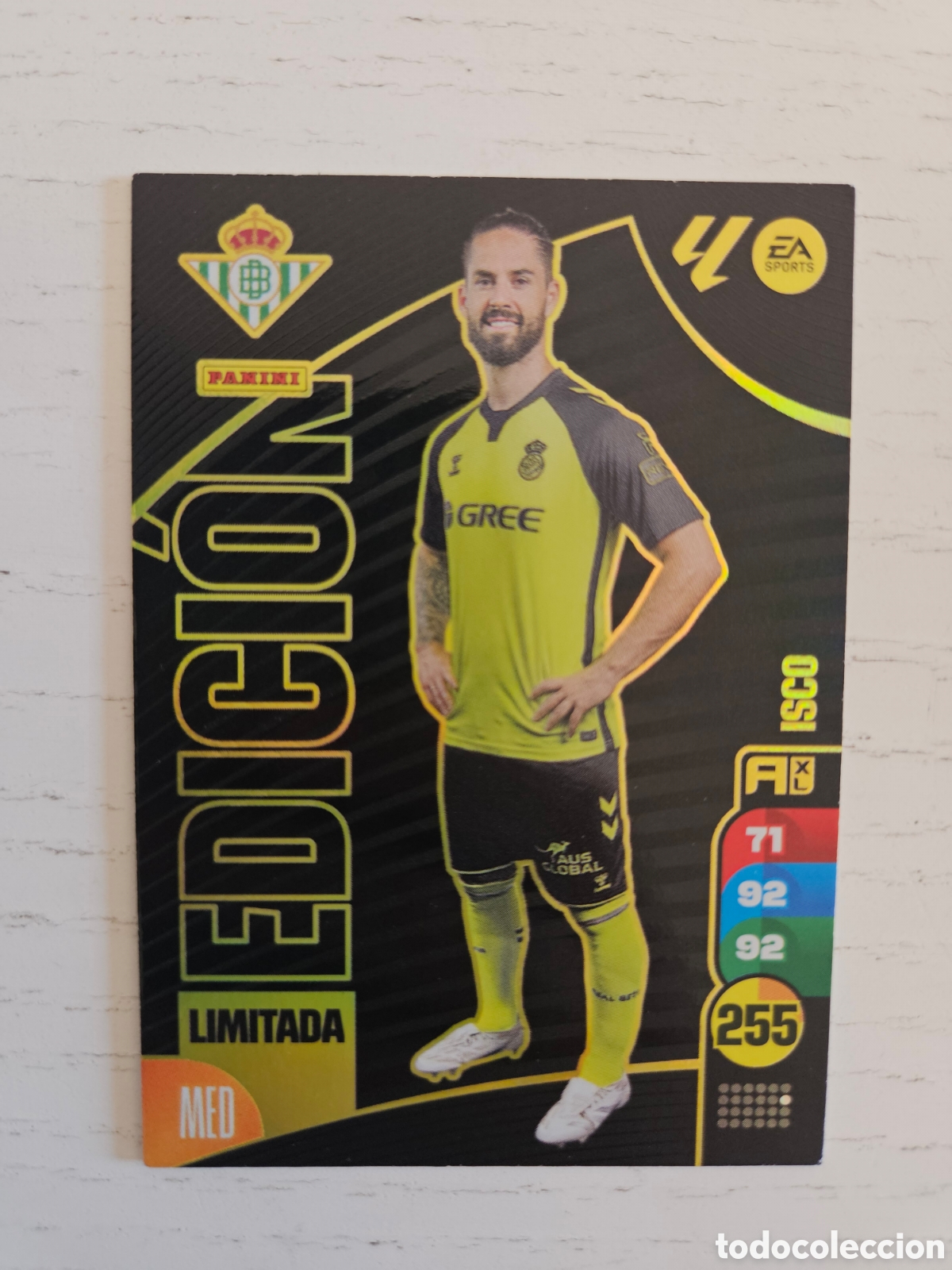 Cromos de F&uacute;tbol: Edici&oacute;n Limitada ISCO Adrenalyn XL 2024/25 Panini