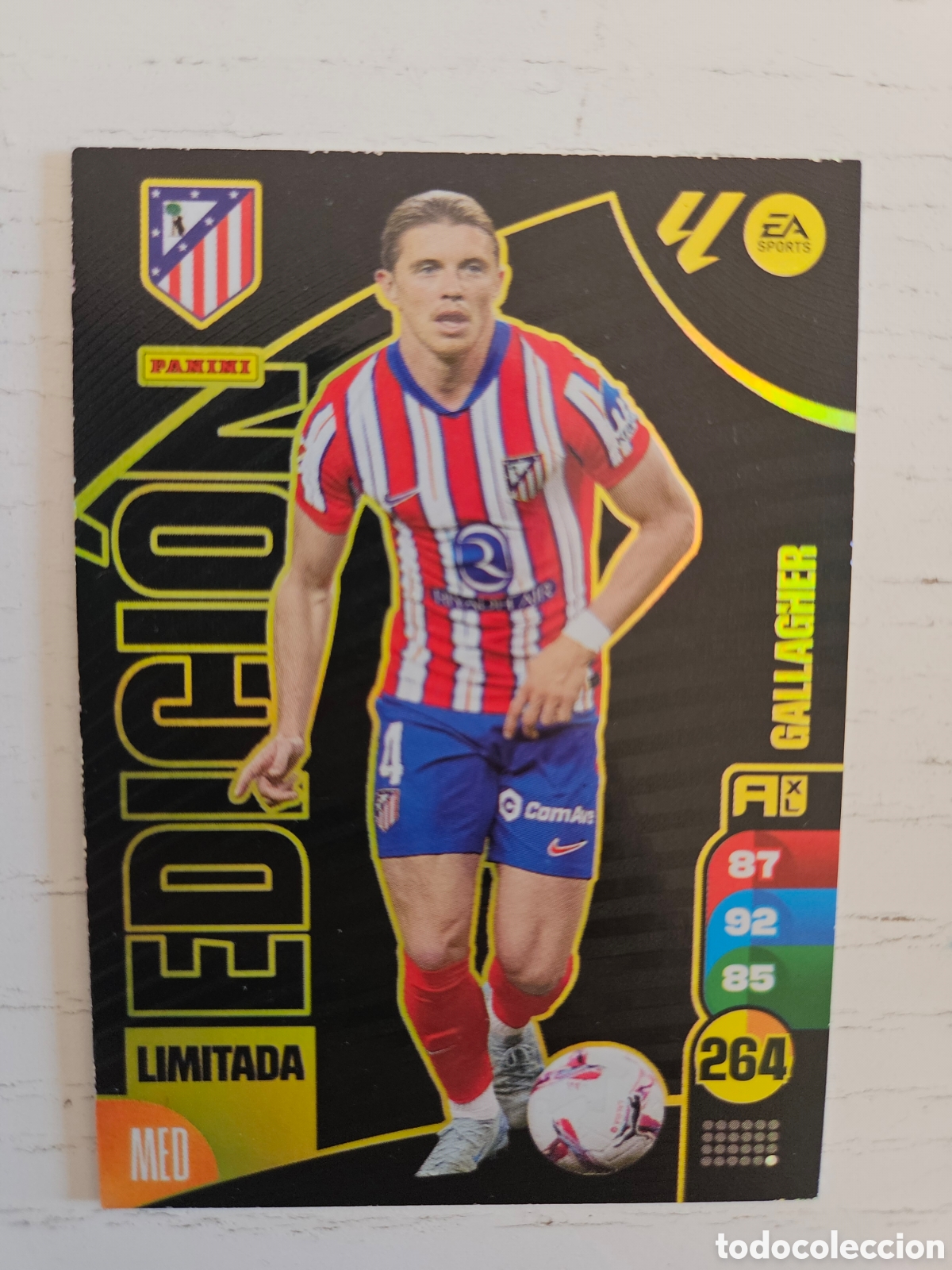 Cromos de F&uacute;tbol: Edici&oacute;n Limitada GALLAGHER Adrenalyn XL 2024/25 Panini