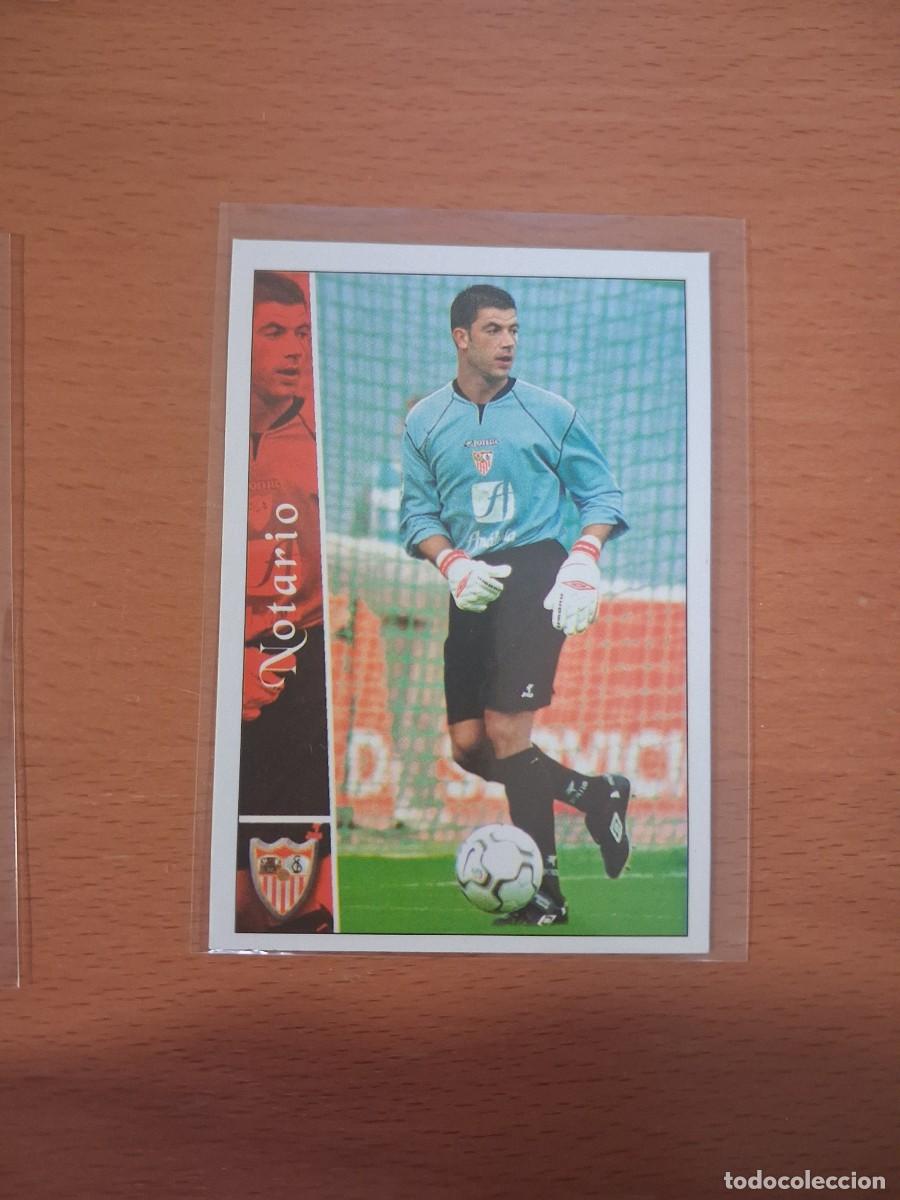 Cromos de F&uacute;tbol: Fichas de la Liga de Mundicromo 2002 2003 02 03 Sevilla FC 193 Notario