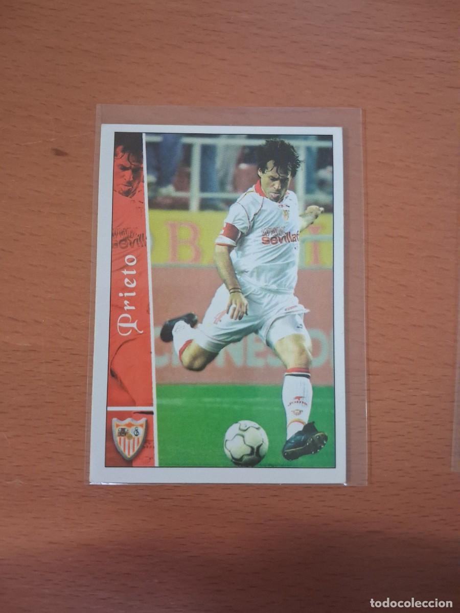 Cromos de F&uacute;tbol: Fichas de la Liga de Mundicromo 2002 2003 02 03 Sevilla FC 198 Prieto