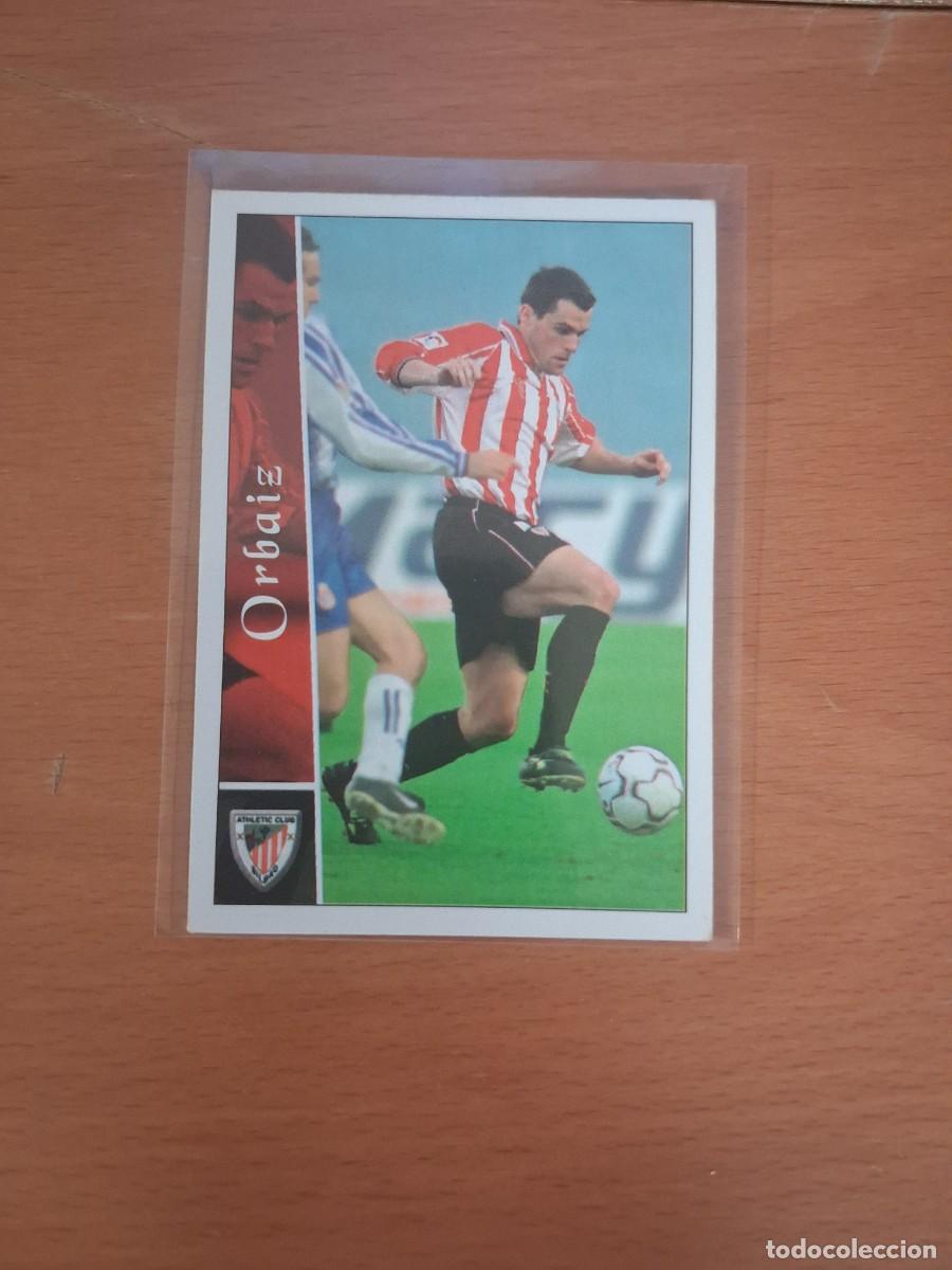 Cromos de F&uacute;tbol: Fichas de la Liga de Mundicromo 2002 2003 02 03 Athletic Club 232 Orbaiz