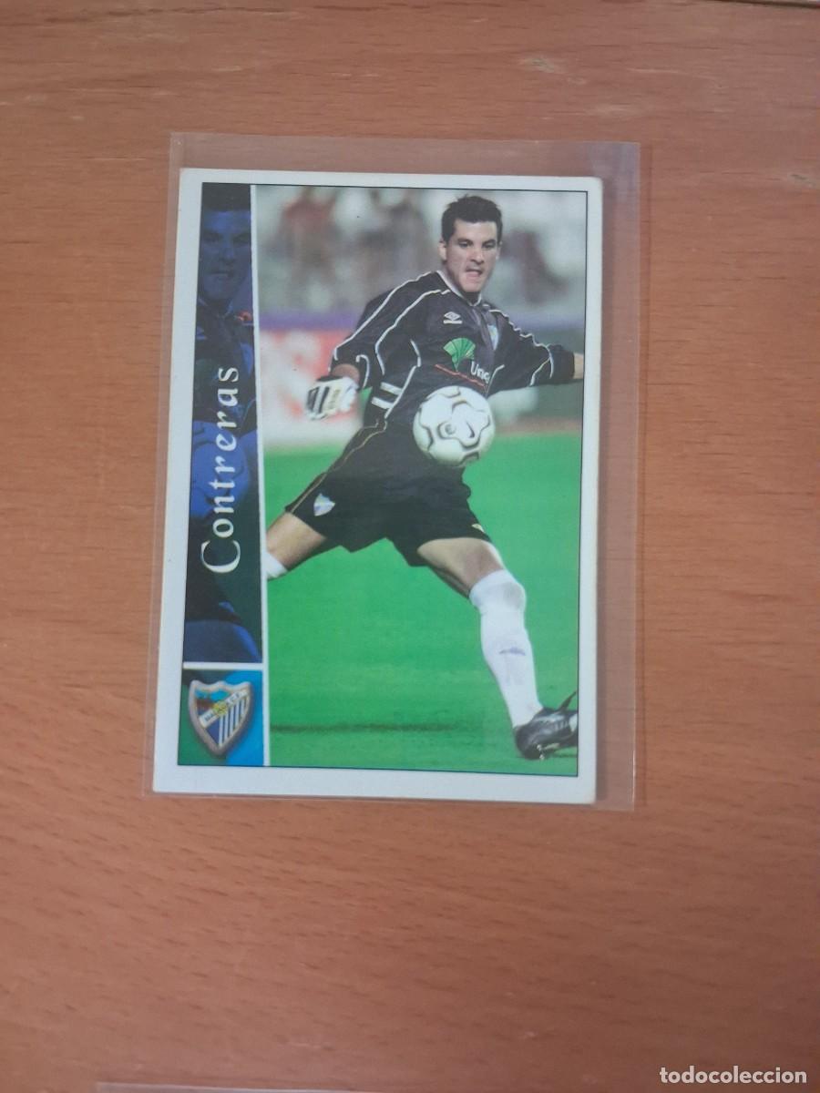 Cromos de F&uacute;tbol: Fichas de la Liga de Mundicromo 2002 2003 02 03 Malaga CF 247 Contreras