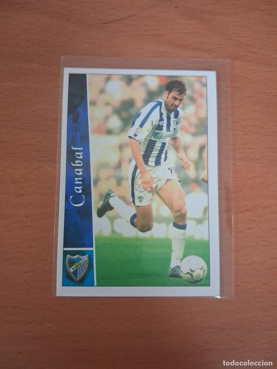 Cromos de F&uacute;tbol: Fichas de la Liga de Mundicromo 2002 2003 02 03 Malaga CF 266 Canabal
