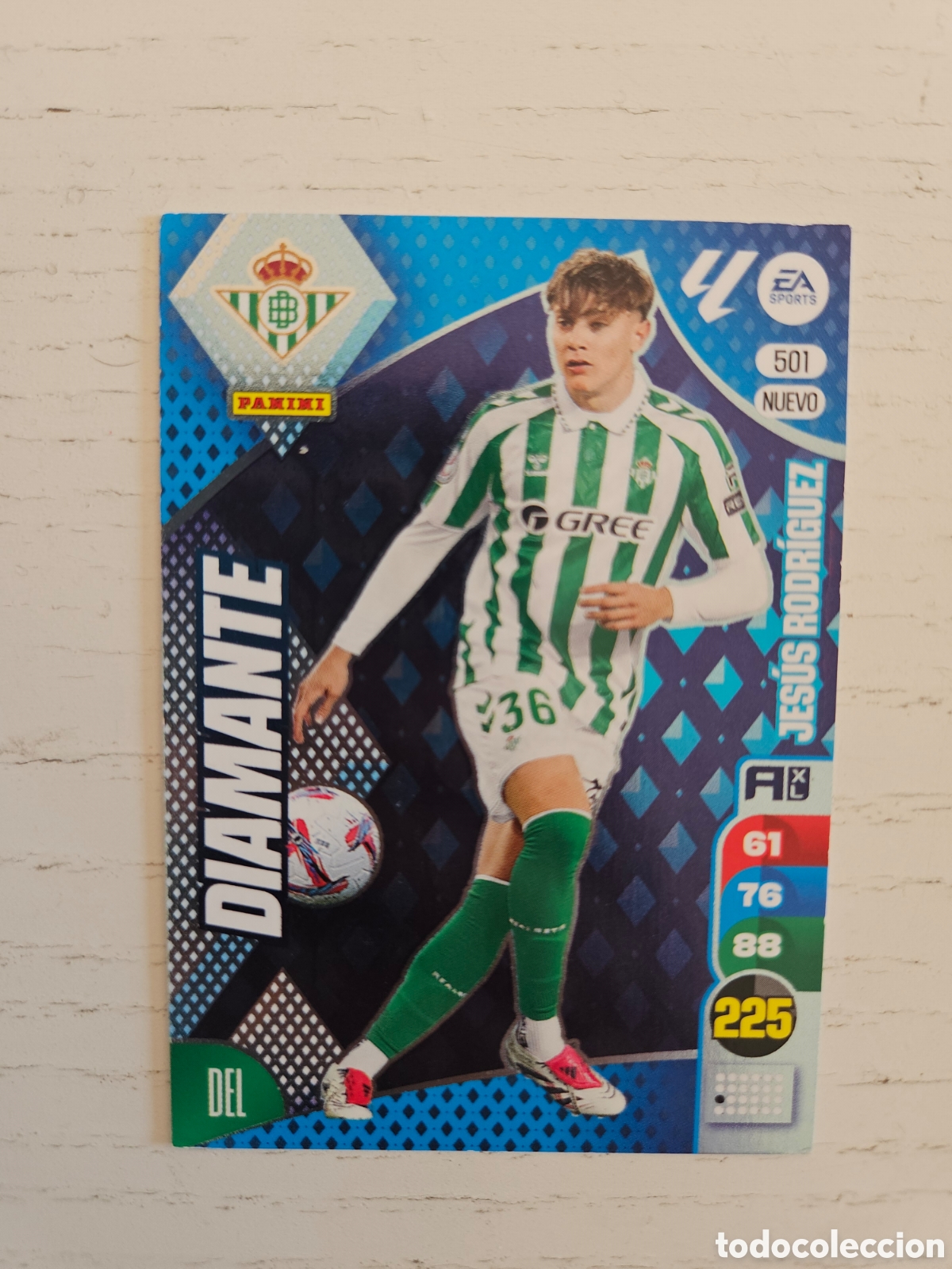 Cromos de F&uacute;tbol: JESUS RODRIGUEZ - RCD BETIS NUEVO DIAMANTE DYNASTY 2024 25 ADRENALYN XL LIGA PANINI 24 25