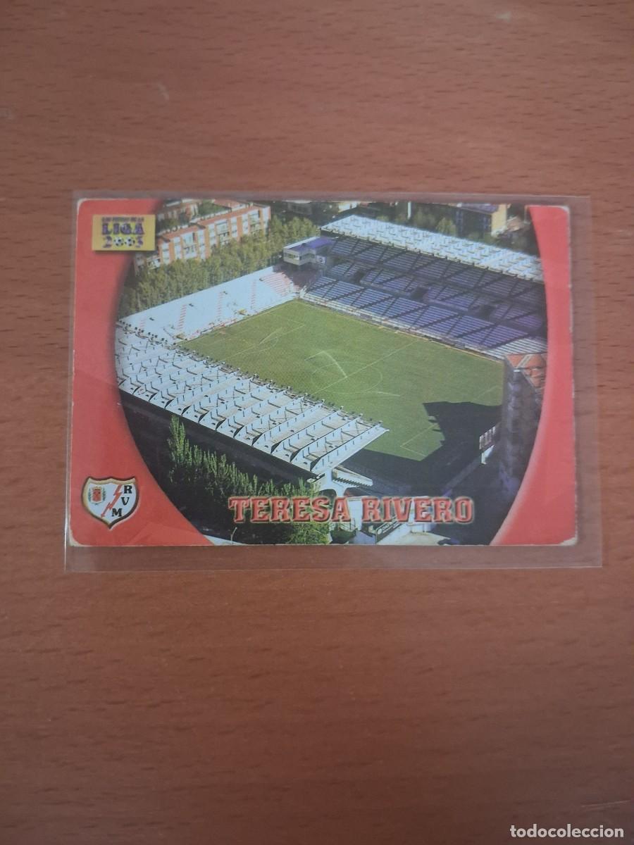 Cromos de F&uacute;tbol: Fichas de la Liga de Mundicromo 2002 2003 02 03 Rayo Vallecano 272 Estadio Teresa Rivero