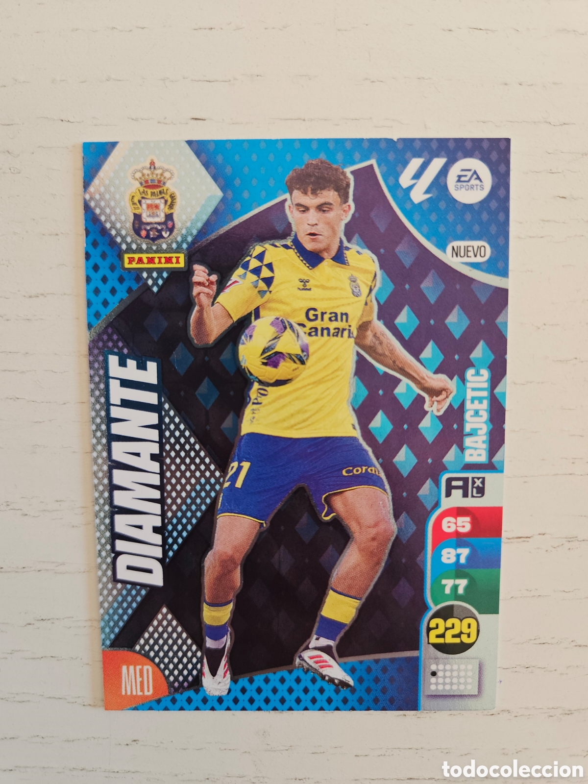 Cromos de F&uacute;tbol: BAJCETIC LAS PALMAS NUEVO DIAMANTE DYNASTY 2024 25 ADRENALYN XL LIGA PANINI 24 25