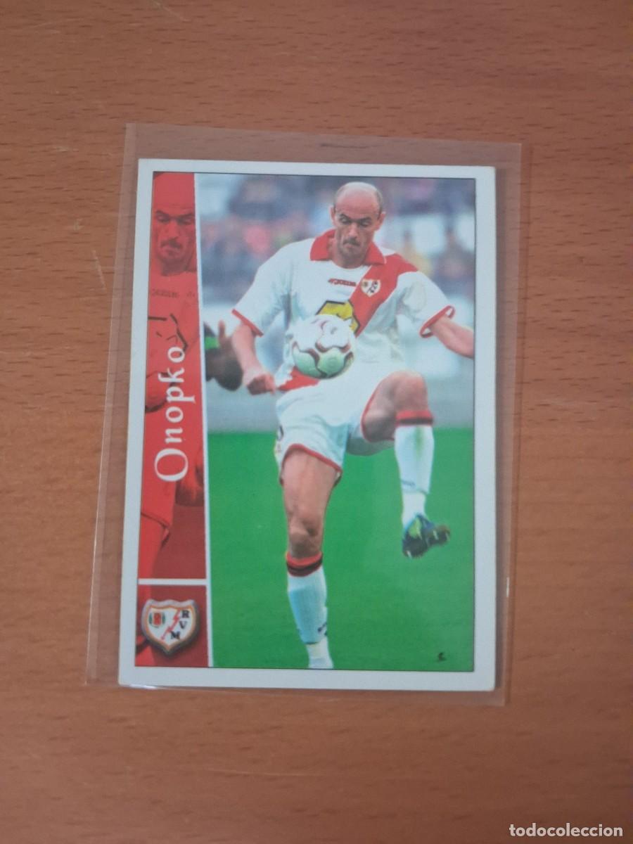Cromos de F&uacute;tbol: Fichas de la Liga de Mundicromo 2002 2003 02 03 Rayo Vallecano 281 Onopko