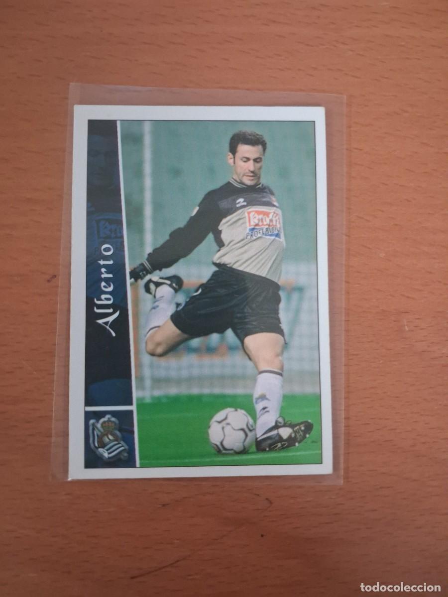 Football Stickers: Fichas de la Liga de Mundicromo 2002 2003 02 03 Real Sociedad 328 Alberto