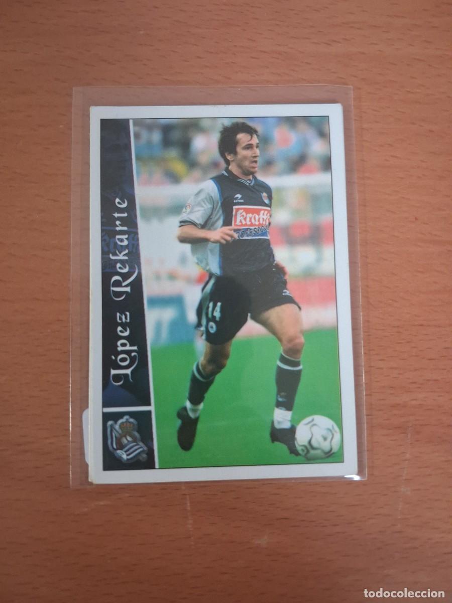 Football Stickers: Fichas de la Liga de Mundicromo 2002 2003 02 03 Real Sociedad 330 Lopez Rekarte