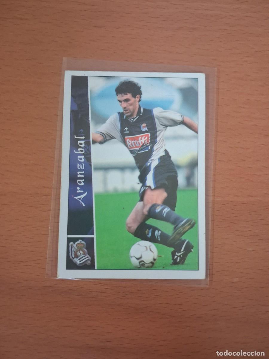 Football Stickers: Fichas de la Liga de Mundicromo 2002 2003 02 03 Real Sociedad 332 Aranzabal