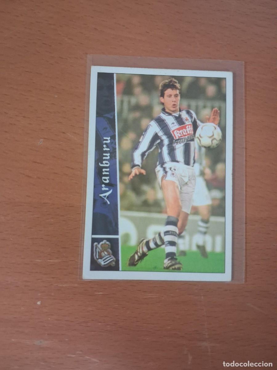Fu&szlig;ball-Sticker: Fichas de la Liga de Mundicromo 2002 2003 02 03 Real Sociedad 336 Aranburu
