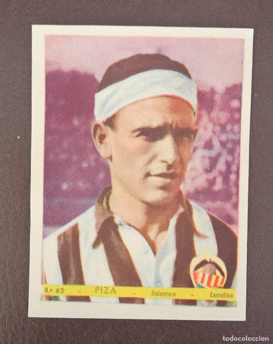 Cromos de Futebol: 62 PIZA CASTELLON 1943 1944 BRUGUERA