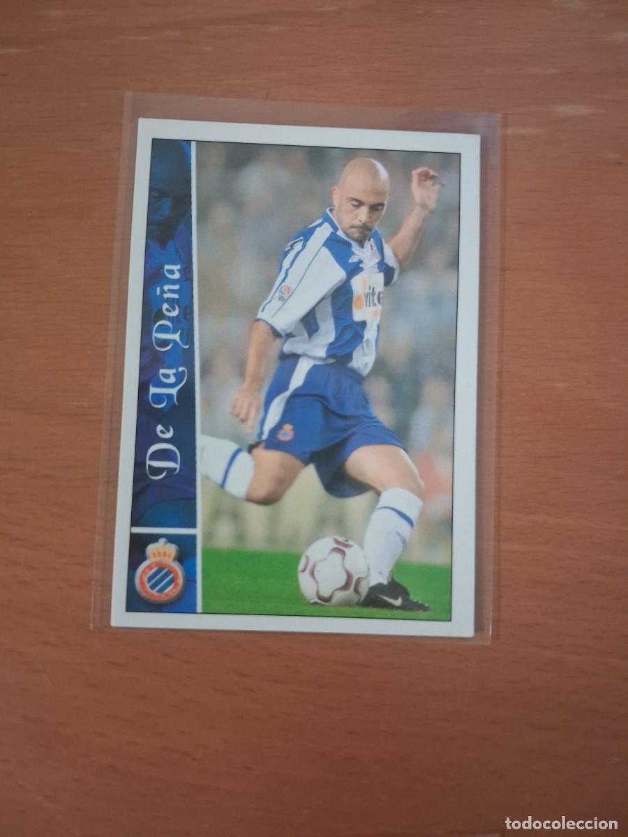 Cartes &agrave; collectionner de Football: Fichas de la Liga de Mundicromo 2002 2003 02 03 RCD Espanyol 370 De La Pe&ntilde;a