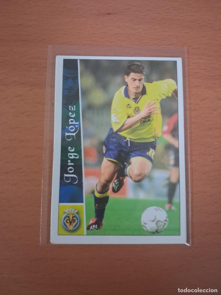 Football Stickers: Fichas de la Liga de Mundicromo 2002 2003 02 03 Villarreal CF 394 Jorge Lopez