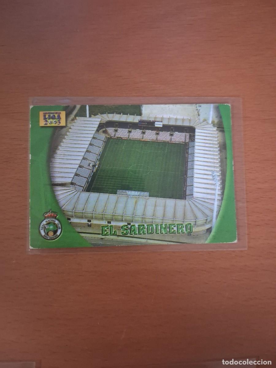 Cromos de F&uacute;tbol: Fichas de la Liga de Mundicromo 2002 2003 02 03 Real Racing Club de Santander 488 El Sardinero