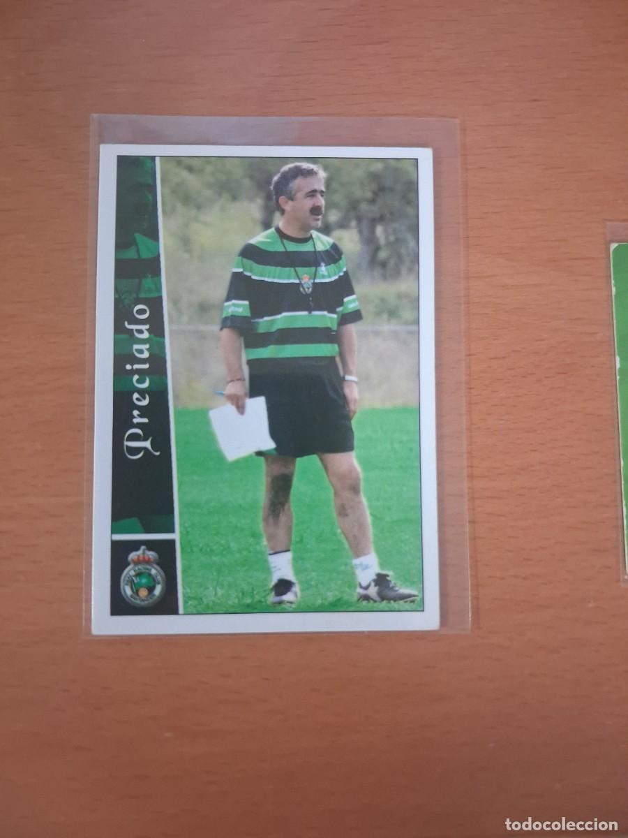 Cromos de F&uacute;tbol: Fichas de la Liga de Mundicromo 2002 2003 02 03 Real Racing Club de Santander 489 Preciado