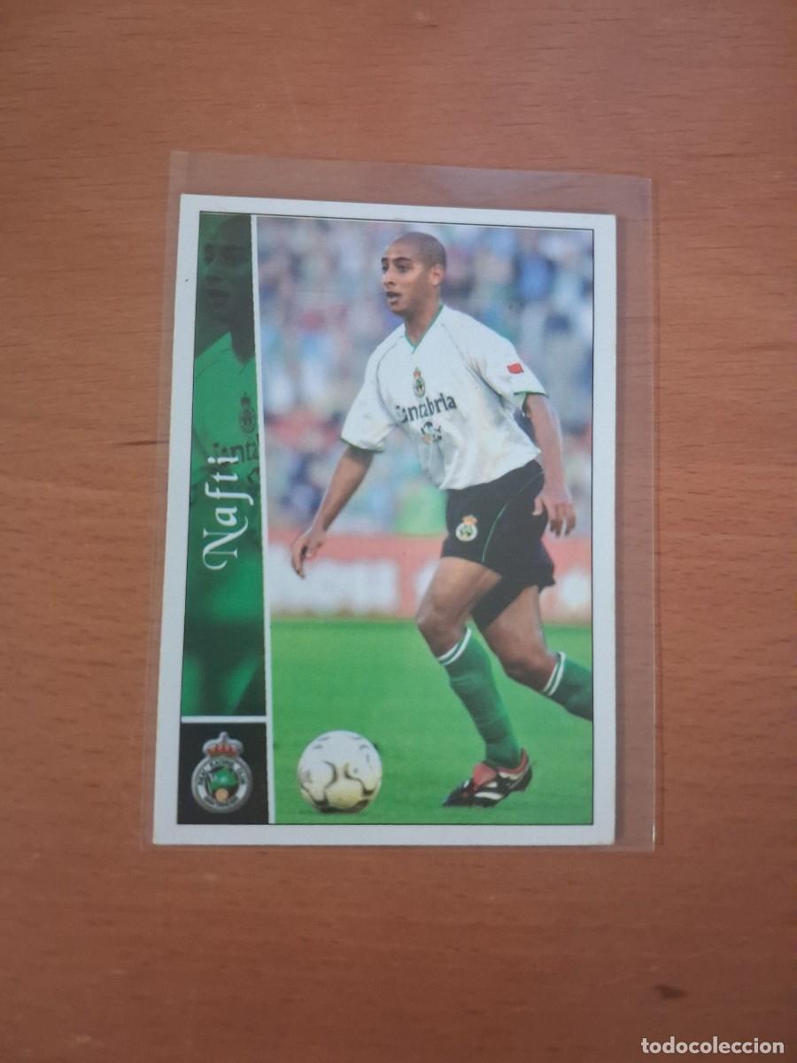 Cromos de F&uacute;tbol: Fichas de la Liga de Mundicromo 2002 2003 02 03 Real Racing Club de Santander 494 Nafti