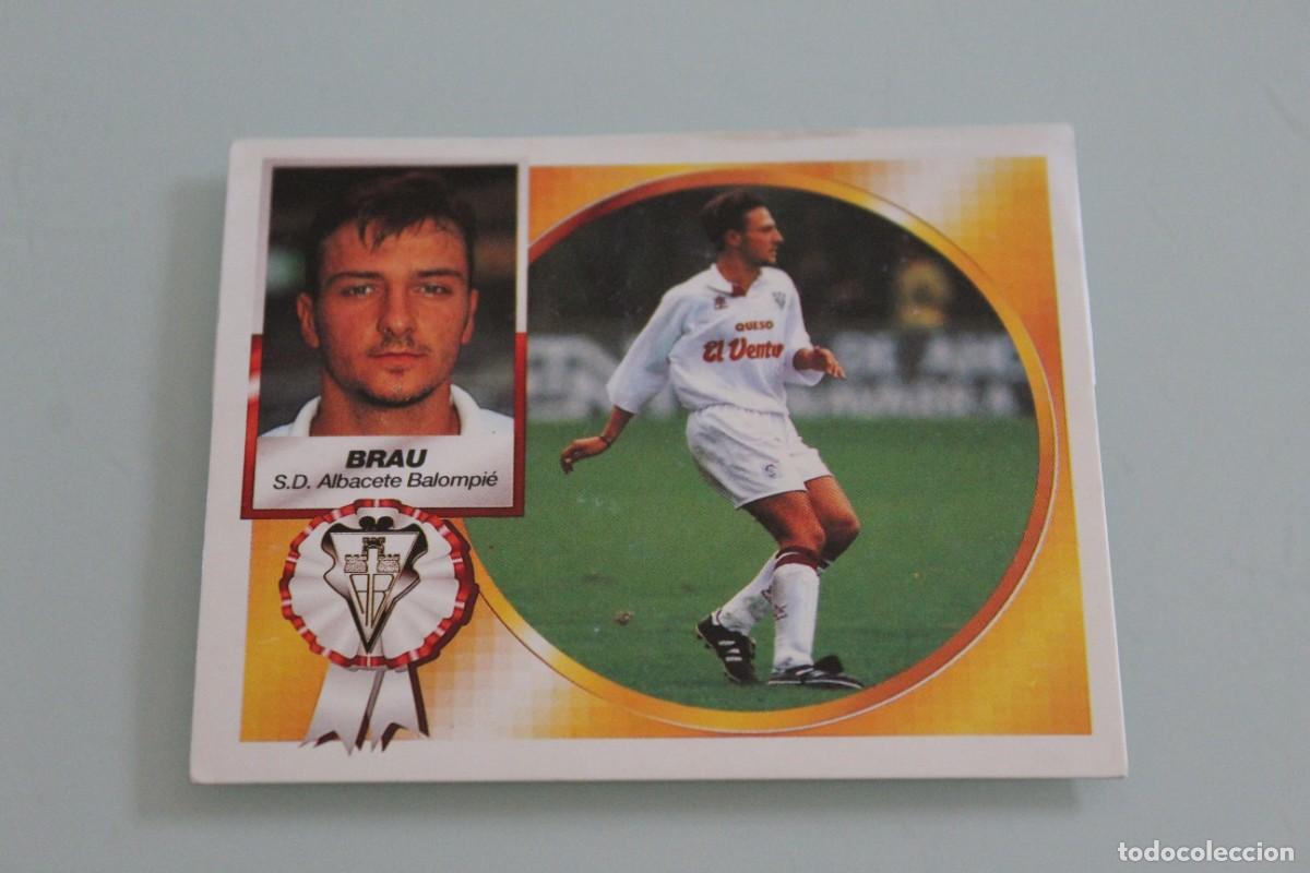 Cromos de F&uacute;tbol: ESTE 94 95 BRAU COLOCA RECUPERADO DE &Aacute;LBUM