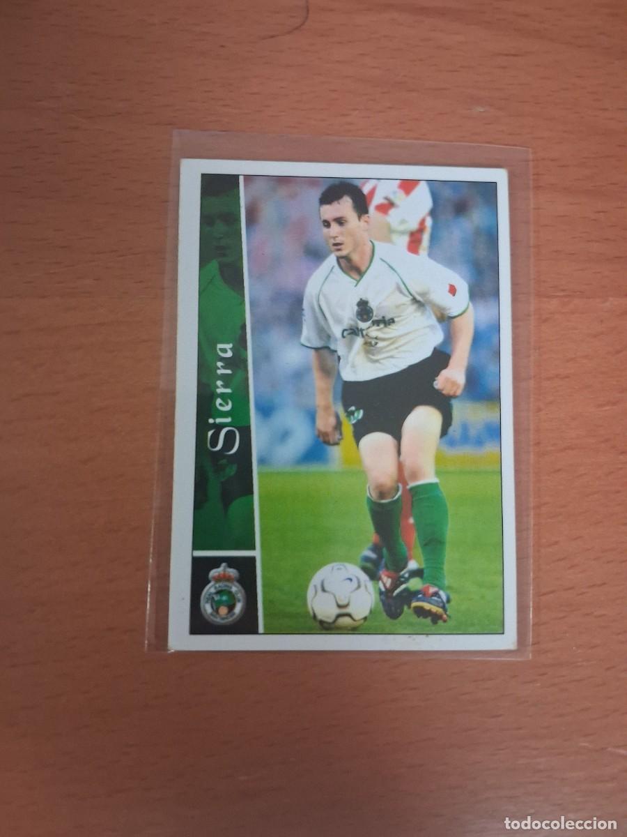 Cromos de F&uacute;tbol: Fichas de la Liga de Mundicromo 2002 2003 02 03 Real Racing Club de Santander 504 Sierra