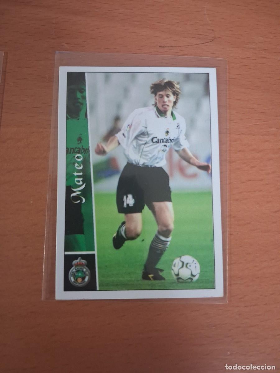 Cromos de F&uacute;tbol: Fichas de la Liga de Mundicromo 2002 2003 02 03 Real Racing Club de Santander 506 Mateo