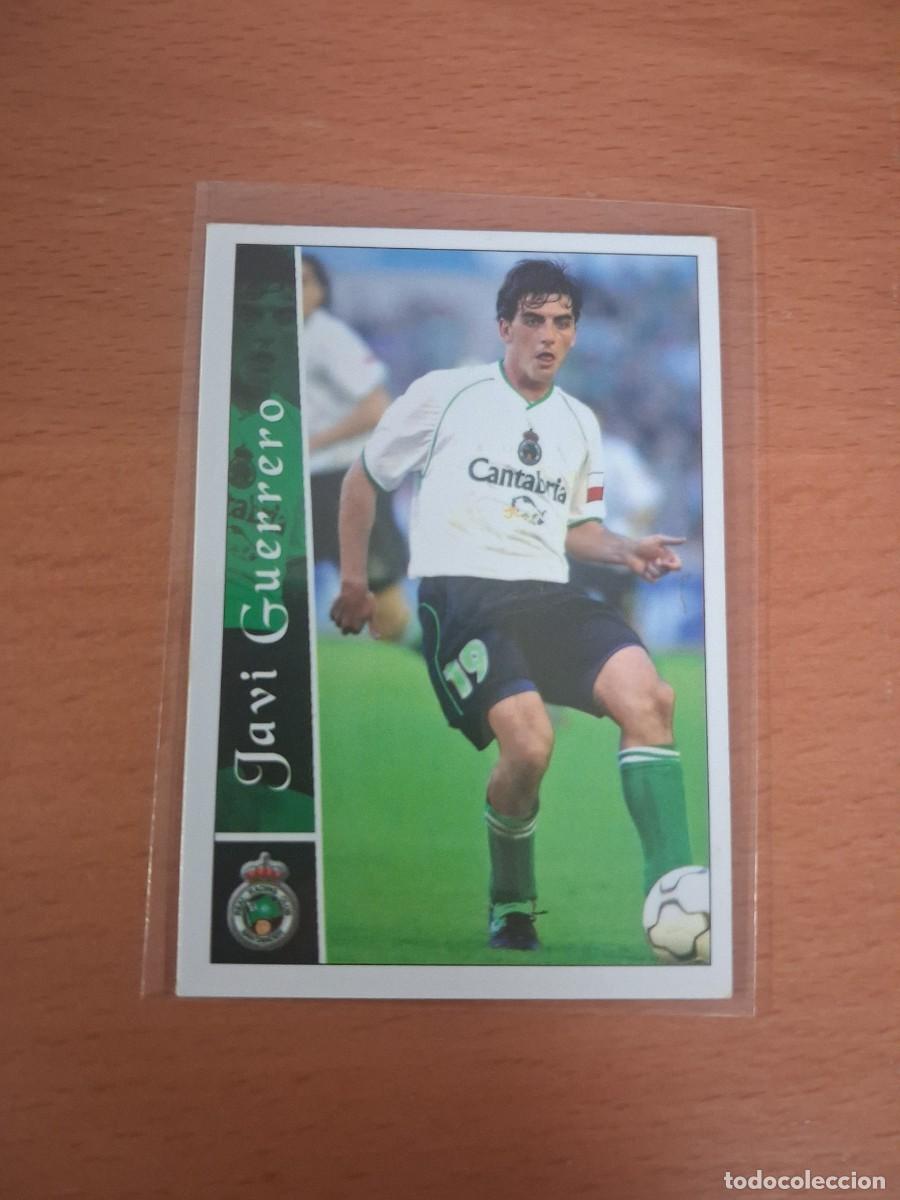 Cromos de F&uacute;tbol: Fichas de la Liga de Mundicromo 2002 2003 02 03 Real Racing Club de Santander 509 Javi Guerrero