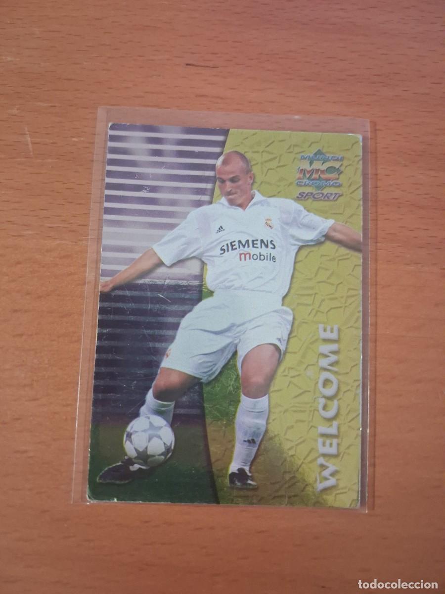 Cromos de F&uacute;tbol: Fichas de la Liga de Mundicromo 2002 2003 02 03 Welcome Real Madrid CF 549 Cambiasso