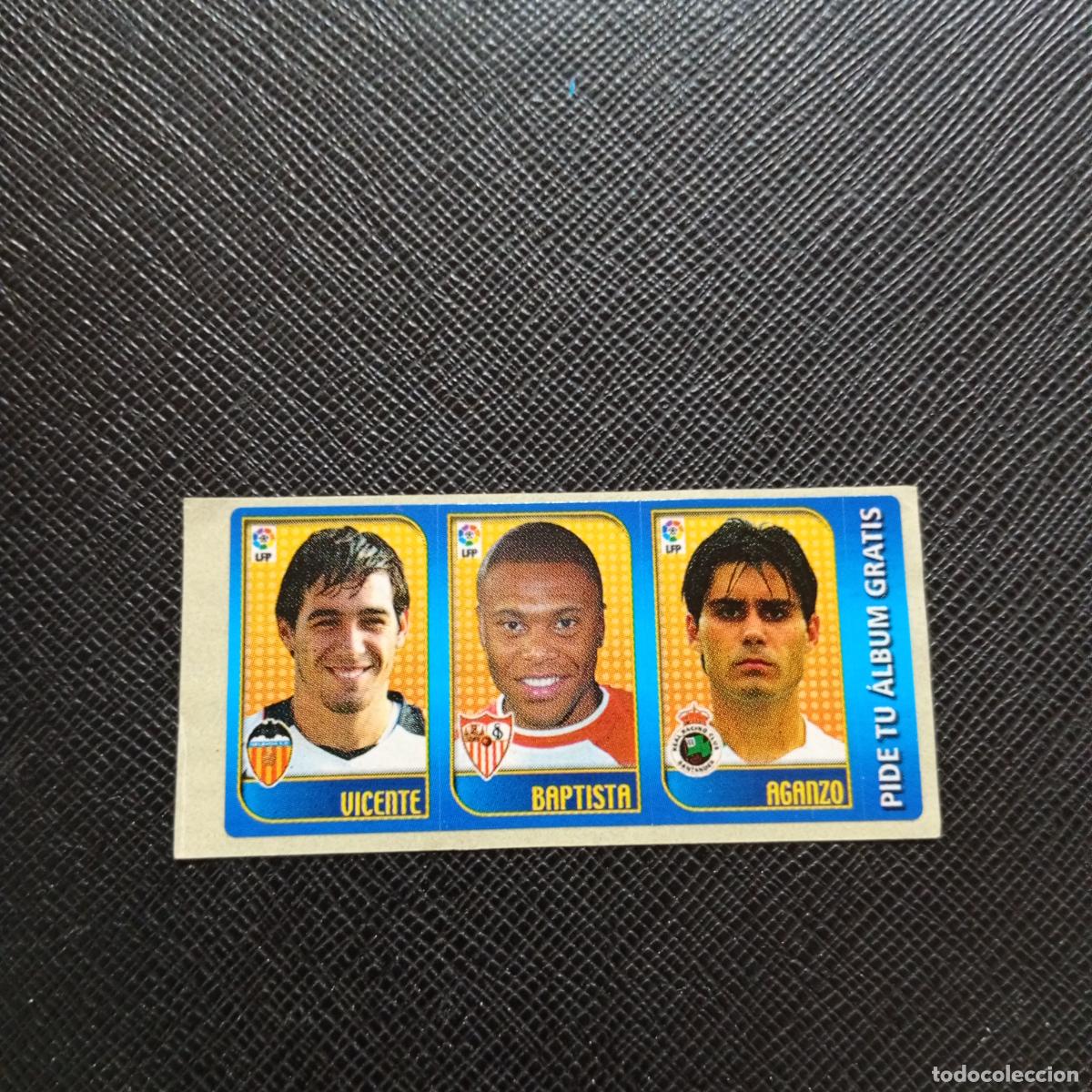 Cromos de F&uacute;tbol: VICENTE BAPTISTA AGANZO CHICLE LIGA 2004 2005 CROMO 04 05 - SIN PEGAR - A101 PG91