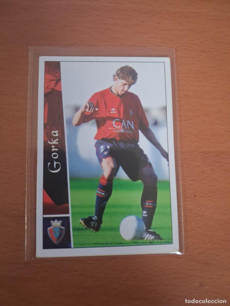 Cromos de F&uacute;tbol: Fichas de la Liga de Mundicromo 2002 2003 02 03 Fichaje UH CA Osasuna 592 + Gorka