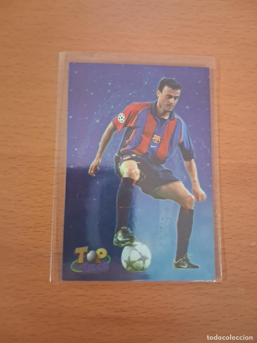 Cromos de F&uacute;tbol: Fichas de la Liga de Mundicromo 2002 2003 02 03 Top Once 5 FC Barcelona 624 Luis Enrique