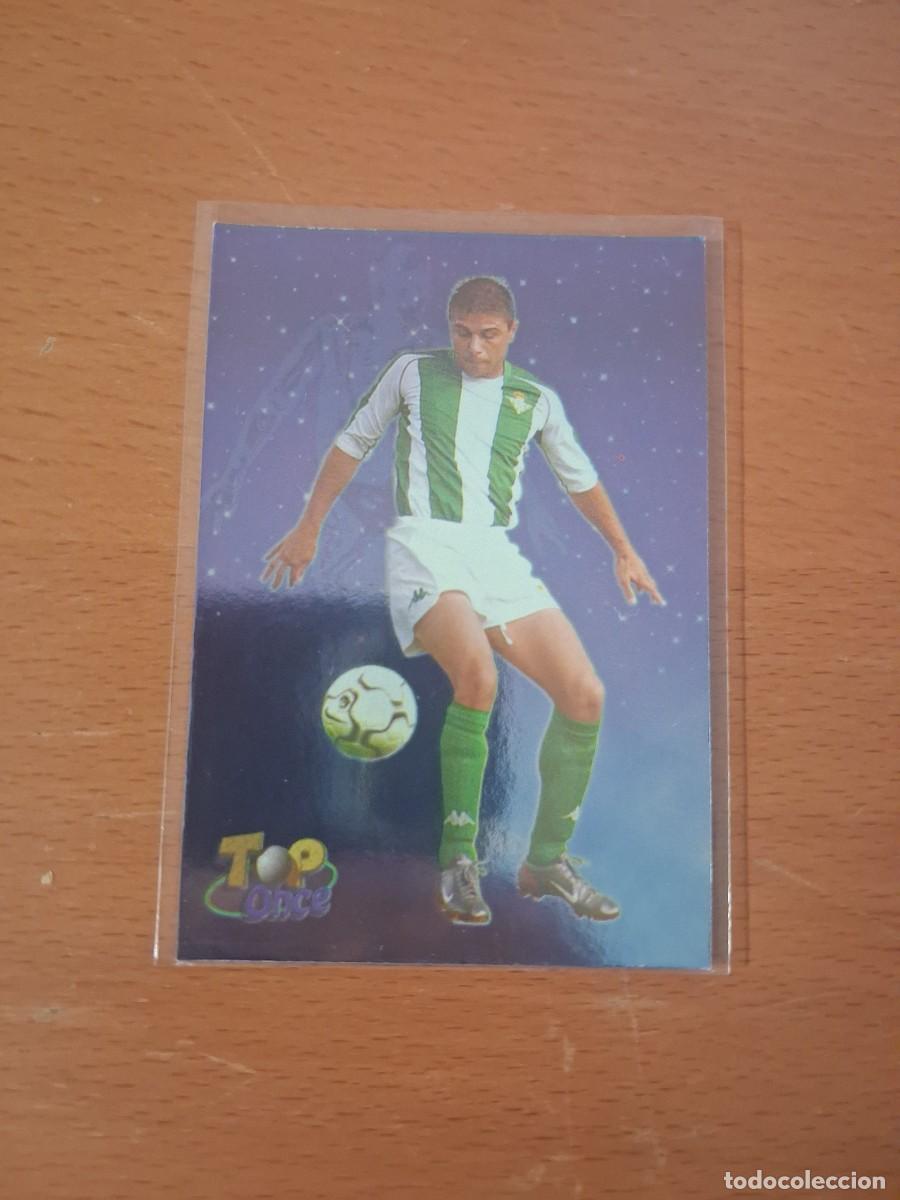 Cromos de F&uacute;tbol: Fichas de la Liga de Mundicromo 2002 2003 02 03 Top Once 11 Real Betis 630 Joaquin