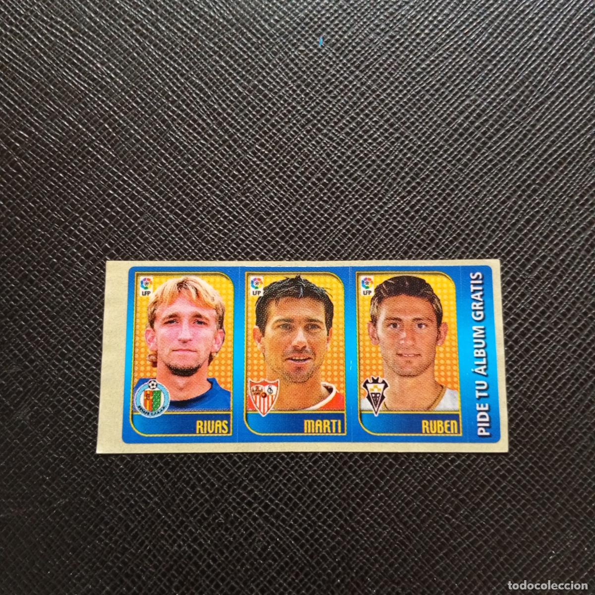 Cromos de F&uacute;tbol: RIVAS MARTI RUBEN CHICLE LIGA 2004 2005 CROMO 04 05 - SIN PEGAR - A101 PG100