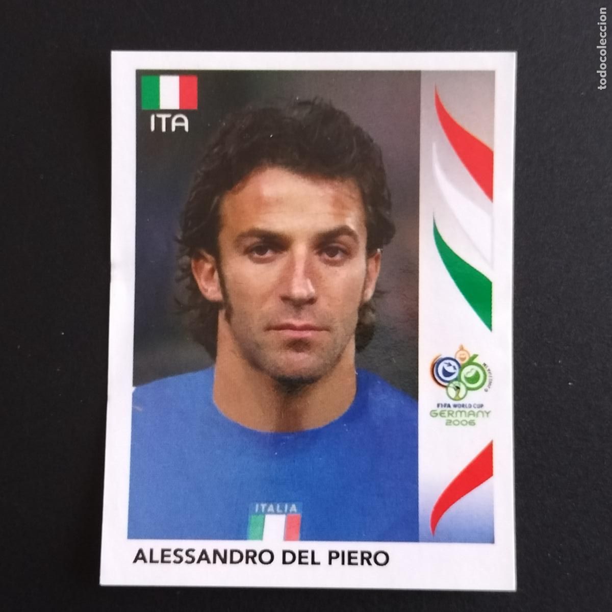 Cromos de F&uacute;tbol: VIEJO 335 ALESSANDRO DEL PIERO ITALIA CROMOS FIFA WORLD CUP GERMANY 2006 MUNDIAL ALEMANIA PANINI
