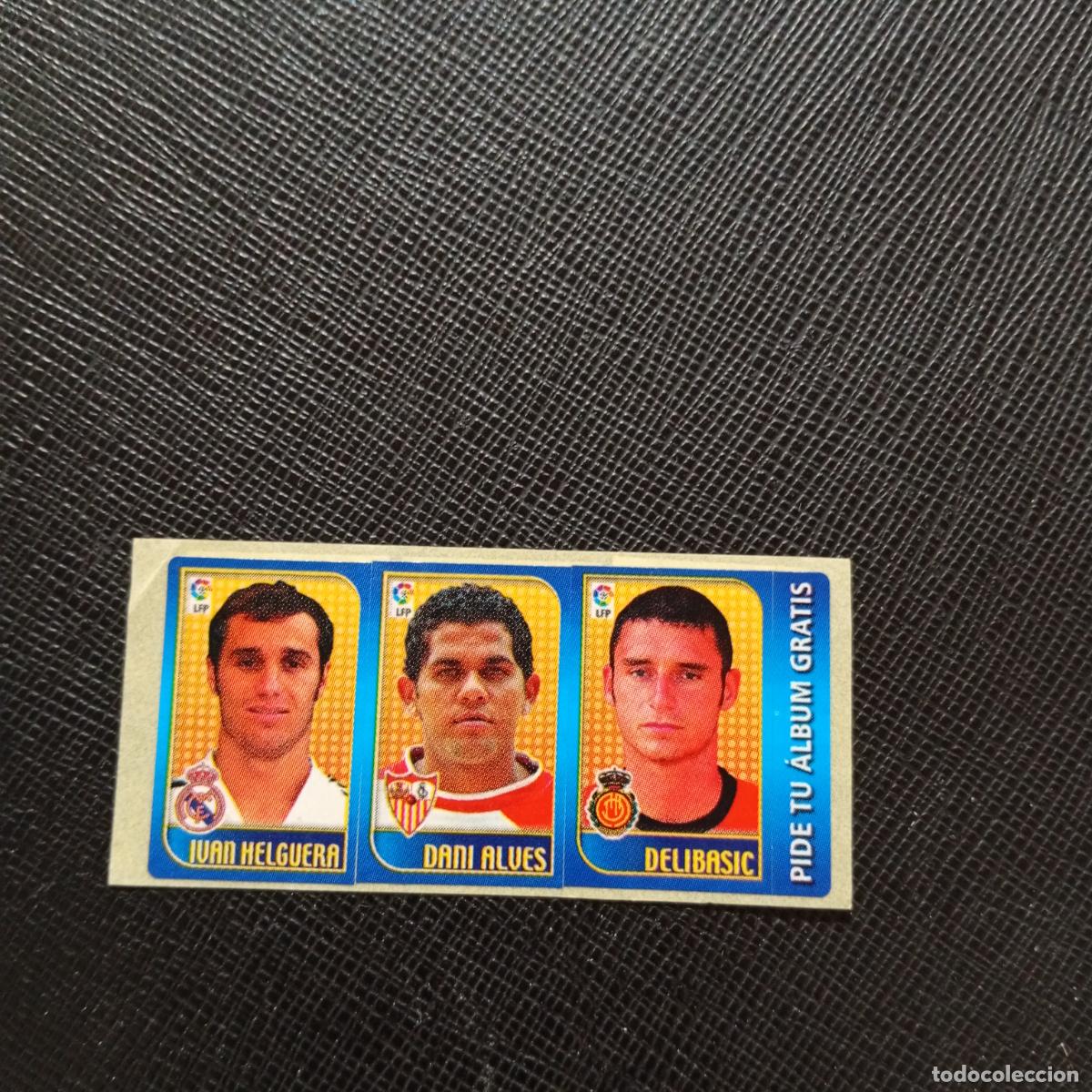 Cromos de F&uacute;tbol: IVAN HELGUERA DANI ALVES DELIBASIC CHICLE LIGA 2004 2005 CROMO 04 05 - SIN PEGAR - A101 PG109