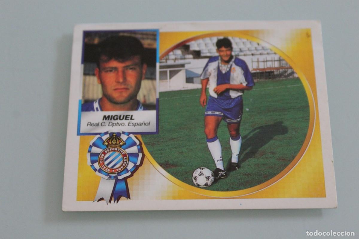 Cromos de F&uacute;tbol: ESTE 94 95 MIGUEL COLOCA RECUPERADO DE &Aacute;LBUM