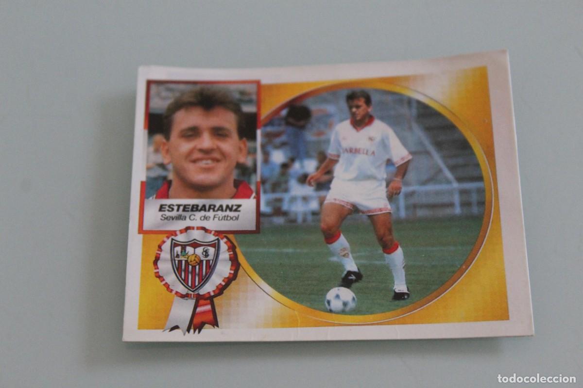 Cromos de F&uacute;tbol: ESTE 94 95 ESTEBARANZ COLOCA RECUPERADO DE &Aacute;LBUM