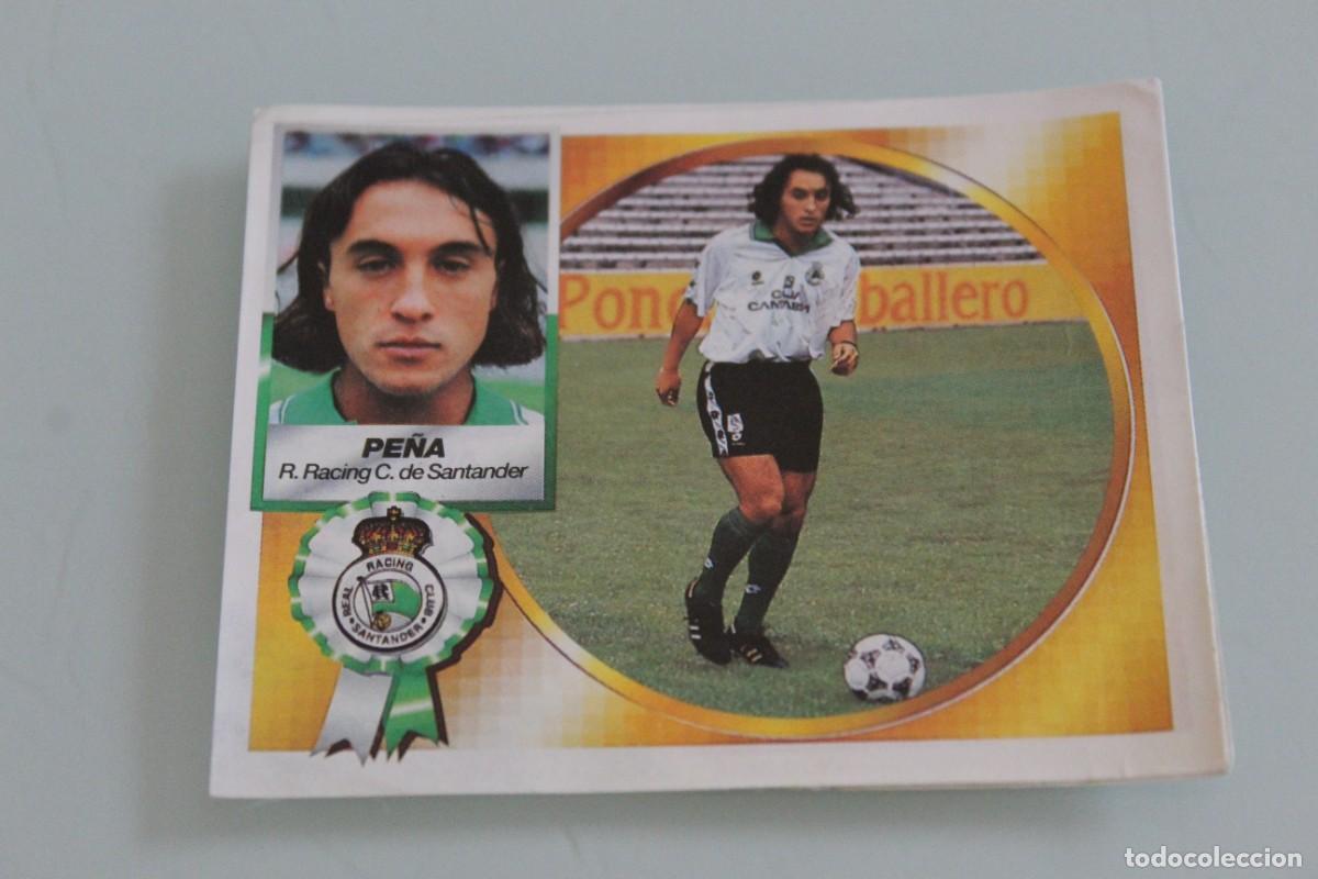 Cromos de F&uacute;tbol: ESTE 94 95 PE&Ntilde;A COLOCA RECUPERADO DE &Aacute;LBUM