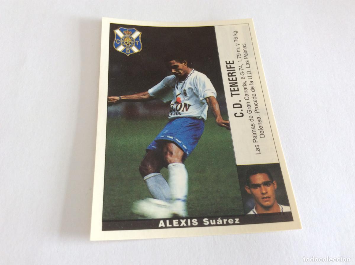 Cromos de F&uacute;tbol: Alexis Suarez CD Tenerife 1995 1996 95 96 Panini