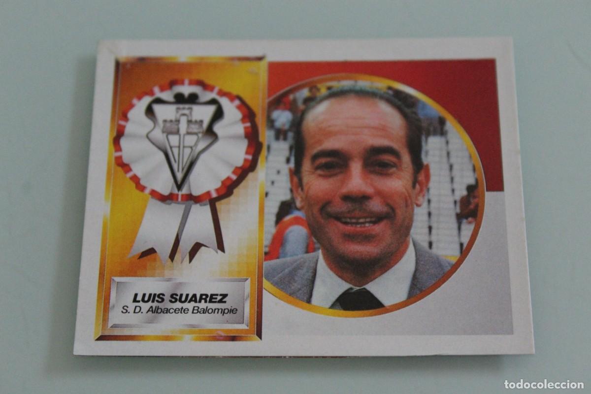 Cromos de F&uacute;tbol: ESTE 94 95 LUIS SU&Aacute;REZ BAJA RECUPERADO DE &Aacute;LBUM