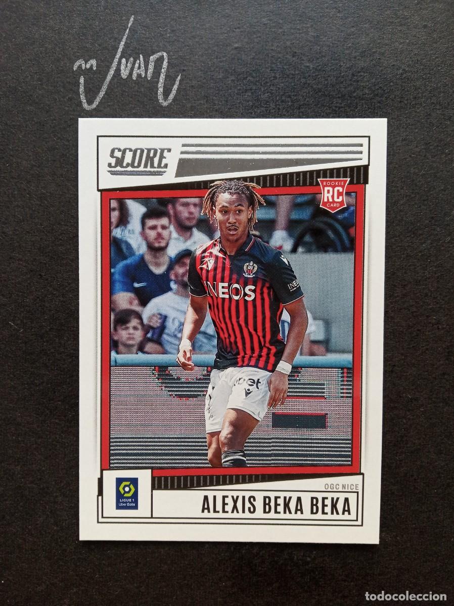 Cromos de F&uacute;tbol: N&ordm; 131 ROOKIE ALEXIS BEKA BEKA OGC NICE NIZA ⚽ PANINI &reg; SCORE LIGUE 1 FRANCIA 2022 2023 22 23 NUEVO
