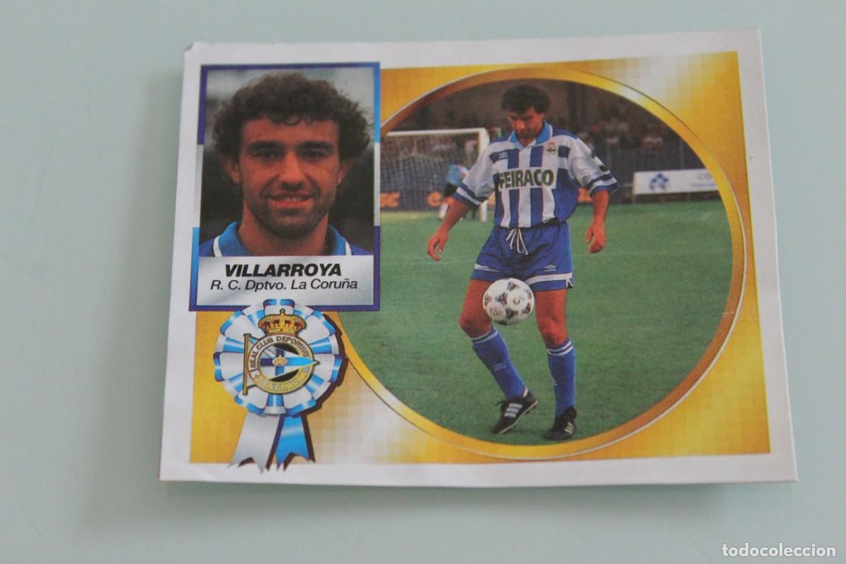 Cromos de F&uacute;tbol: ESTE 94 95 VILLARROYA FICHAJE N&ordm; 21 VERSI&Oacute;N 2 RECUPERADO DE &Aacute;LBUM