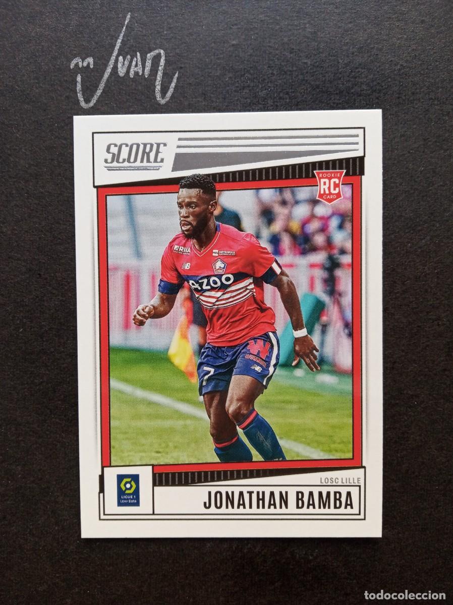 Fu&szlig;ball-Sticker: N&ordm; 63 ROOKIE JONATHAN BAMBA LILLE CELTA VIGO ⚽ PANINI &reg; SCORE LIGUE 1 FRANCIA 2022 2023 22 23 NUEVO