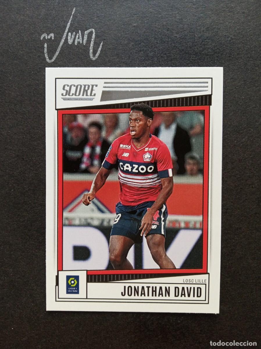 Fu&szlig;ball-Sticker: N&ordm; 64 JONATHAN DAVID CANADA JUVENTUS 25 26 ⚽ PANINI &reg; SCORE LIGUE 1 FRANCIA 2022 2023 22 23 NUEVO