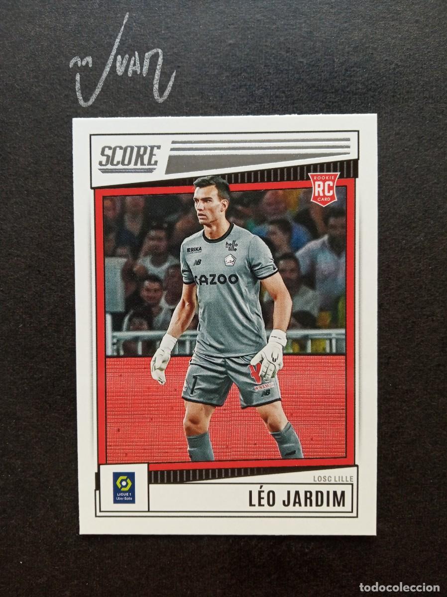 Fu&szlig;ball-Sticker: N&ordm; 66 ROOKIE LEO JARDIM LOSC LILLE BRASIL ⚽ PANINI &reg; SCORE LIGUE 1 FRANCIA 2022 2023 22 23 NUEVO