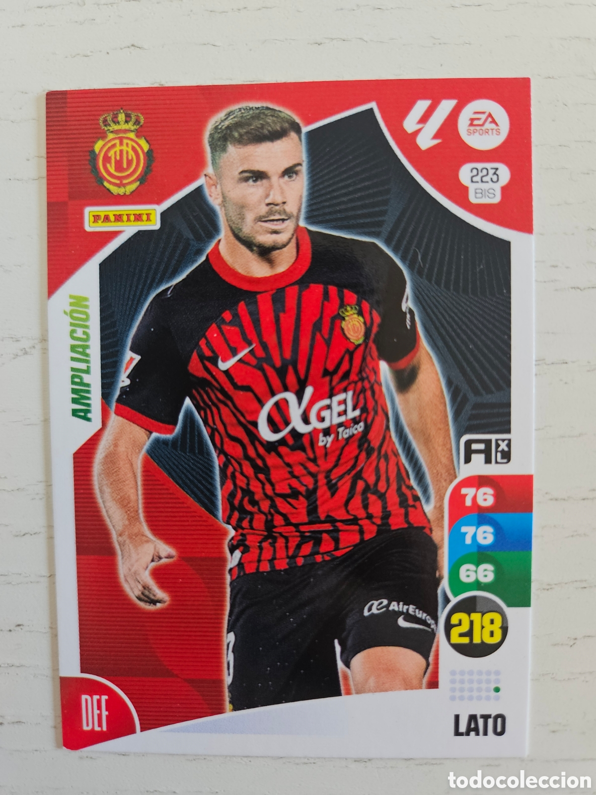 Fu&szlig;ball-Sticker: 223 BIS 223BIS LATO MALLORCA AMPLIACION ⚽ PANINI LIGA ADRENALYN XL 2024 2025 24 25
