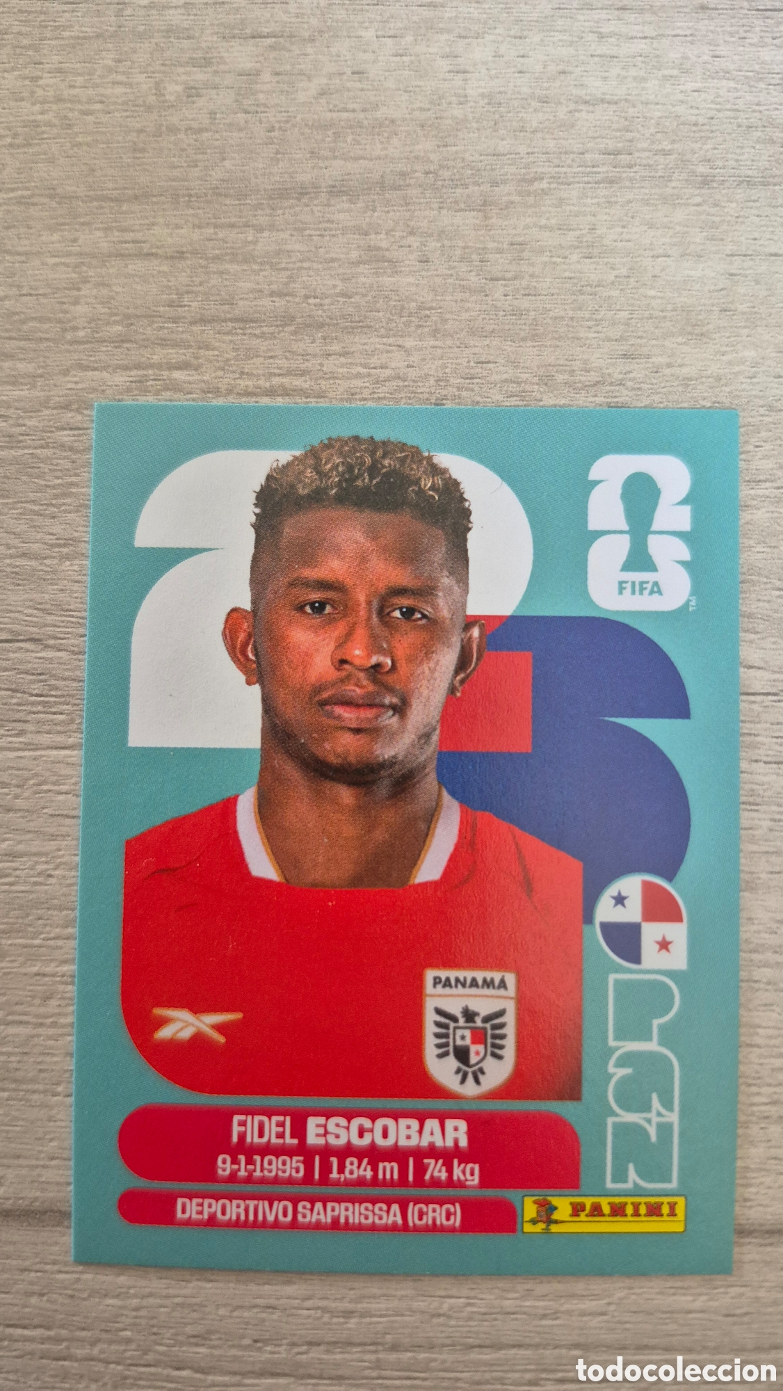 Football Stickers: PAN4 Escobar FIFA World Cup 2026