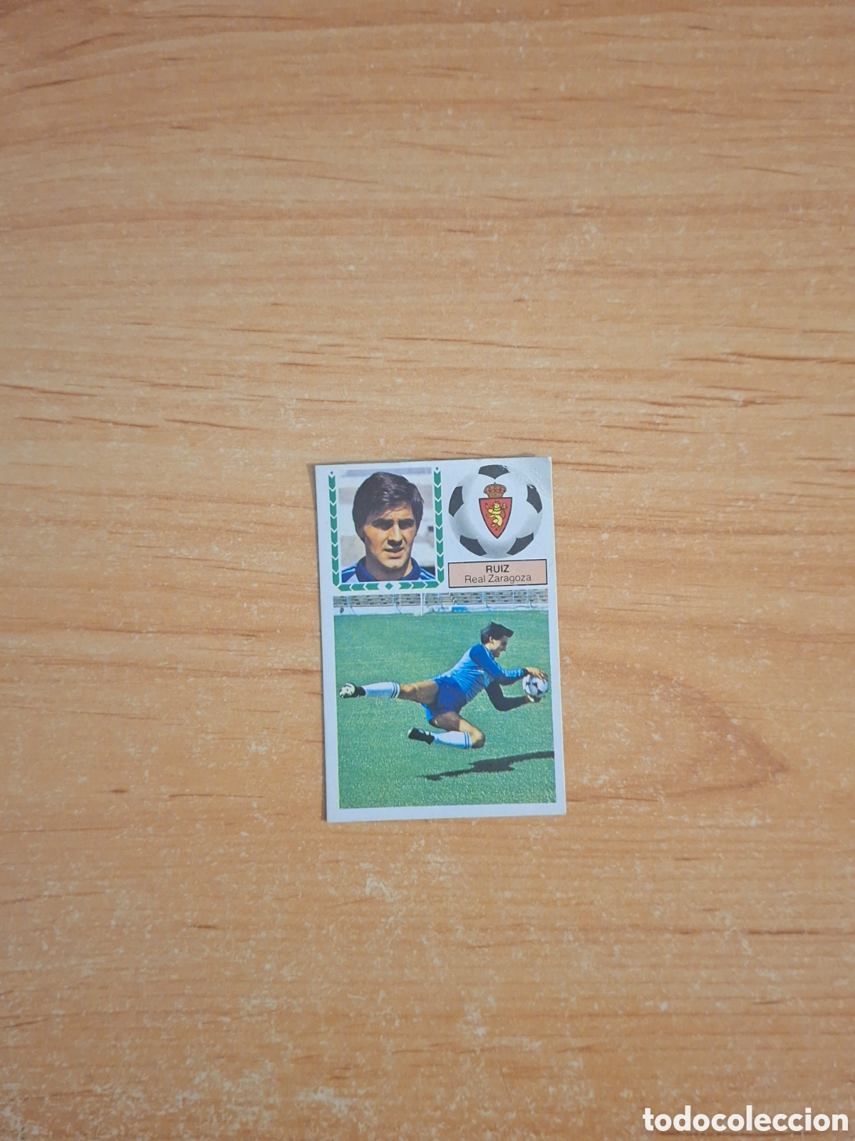 Fu&szlig;ball-Sticker: Este 83 84 ruiz Zaragoza coloca despegado ver fotos