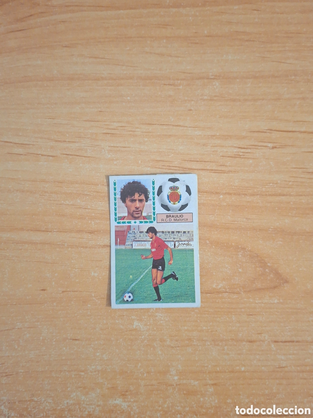 Fu&szlig;ball-Sticker: Este 83 84 braulio mallorca doble despegado ver fotos