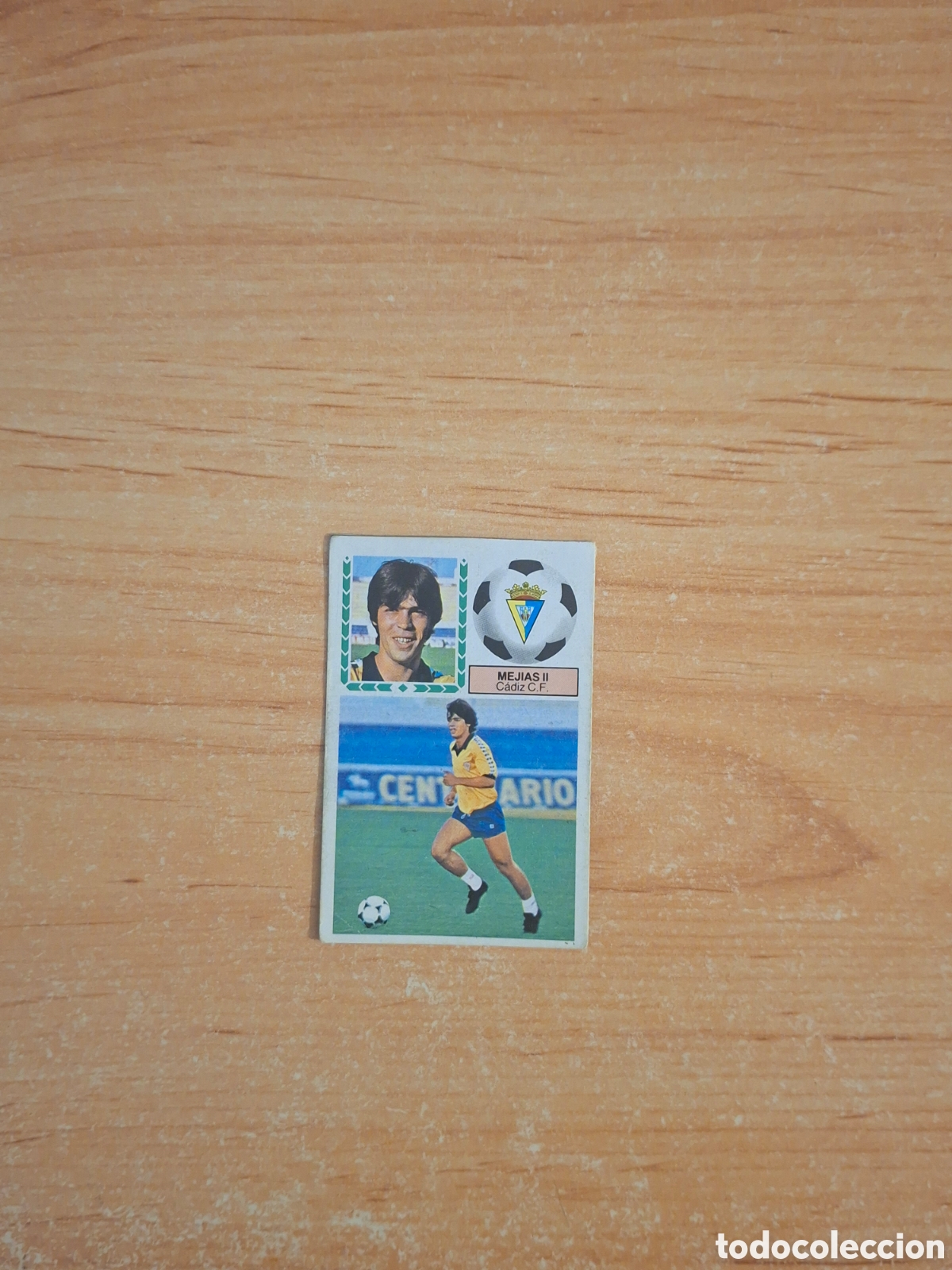 Fu&szlig;ball-Sticker: Este 83 84 mejias ll cadiz meyba despegado ver fotos